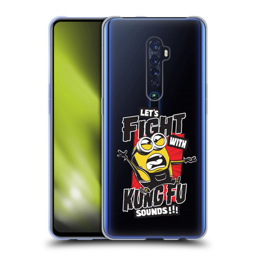 Minions Rise of Gru(2021) Asian Comic Art Kung Fu Soft Gel Case for OPPO Reno 2