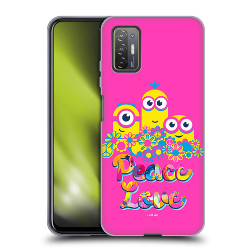 Minions Rise of Gru(2021) Day Tripper Peace Soft Gel Case for HTC Desire 21 Pro 5G