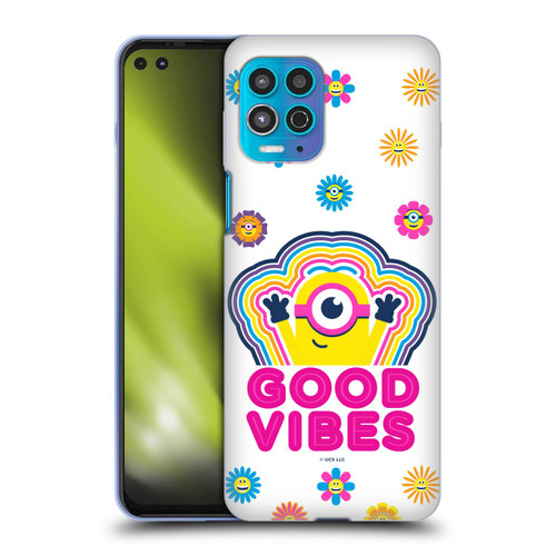 Minions Rise of Gru(2021) Day Tripper Good Vibes Soft Gel Case for Motorola Moto G100