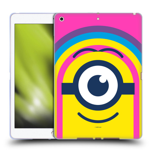 Minions Rise of Gru(2021) Day Tripper Face Soft Gel Case for Apple iPad 10.2 2019/2020/2021