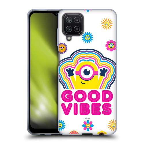 Minions Rise of Gru(2021) Day Tripper Good Vibes Soft Gel Case for Samsung Galaxy A12 (2020)