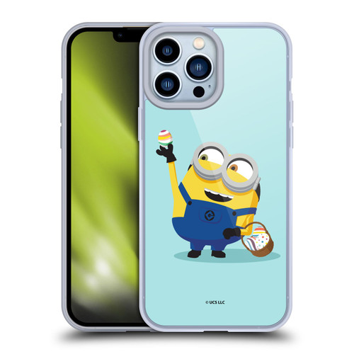 Minions Rise of Gru(2021) Easter 2021 Bob Egg Hunt Soft Gel Case for Apple iPhone 13 Pro Max