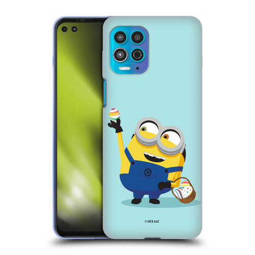 Minions Rise of Gru(2021) Easter 2021 Bob Egg Hunt Soft Gel Case for Motorola Moto G100