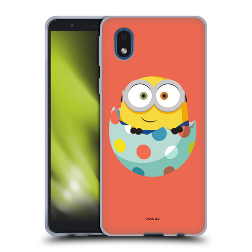 Minions Rise of Gru(2021) Easter 2021 Bob Egg Soft Gel Case for Samsung Galaxy A01 Core (2020)