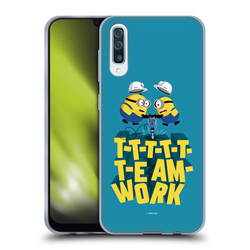 Minions Rise of Gru(2021) Graphics Teamwork Soft Gel Case for Samsung Galaxy A50/A30s (2019)