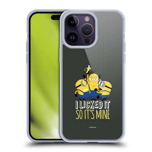 Minions Rise of Gru(2021) Humor Banana Soft Gel Case for Apple iPhone 14 Pro Max