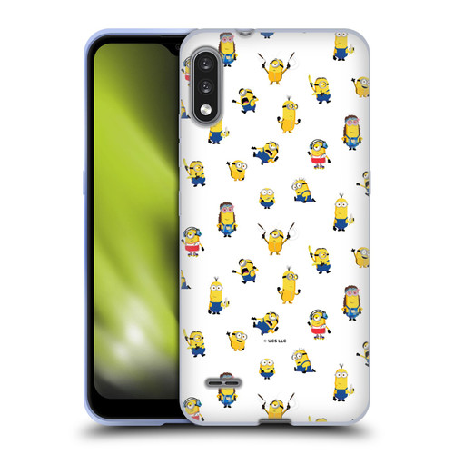 Minions Rise of Gru(2021) Humor Costume Pattern Soft Gel Case for LG K22