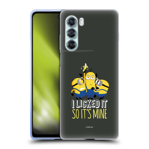 Minions Rise of Gru(2021) Humor Banana Soft Gel Case for Motorola Edge S30 / Moto G200 5G