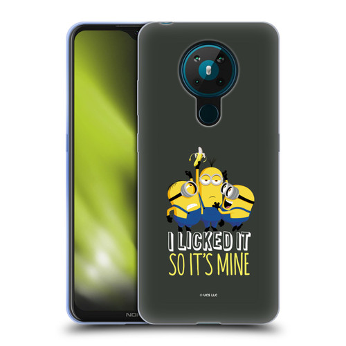 Minions Rise of Gru(2021) Humor Banana Soft Gel Case for Nokia 5.3