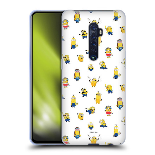 Minions Rise of Gru(2021) Humor Costume Pattern Soft Gel Case for OPPO Reno 2