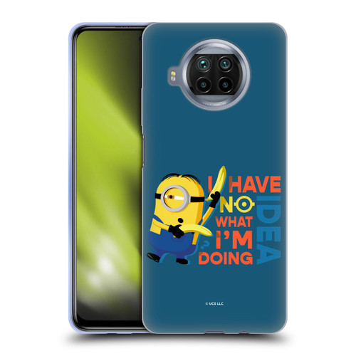 Minions Rise of Gru(2021) Humor No Idea Soft Gel Case for Xiaomi Mi 10T Lite 5G