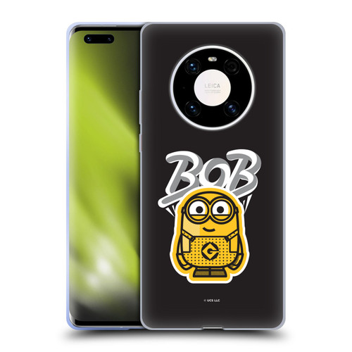 Minions Rise of Gru(2021) Iconic Mayhem Bob Soft Gel Case for Huawei Mate 40 Pro 5G