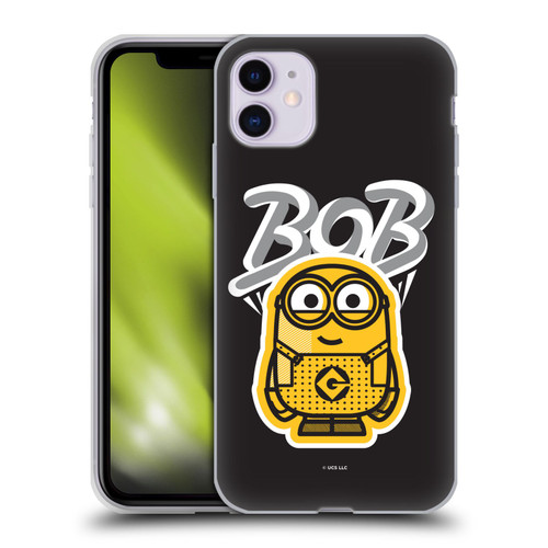 Minions Rise of Gru(2021) Iconic Mayhem Bob Soft Gel Case for Apple iPhone 11