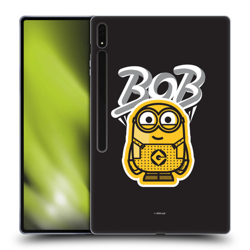 Minions Rise of Gru(2021) Iconic Mayhem Bob Soft Gel Case for Samsung Galaxy Tab S8 Ultra