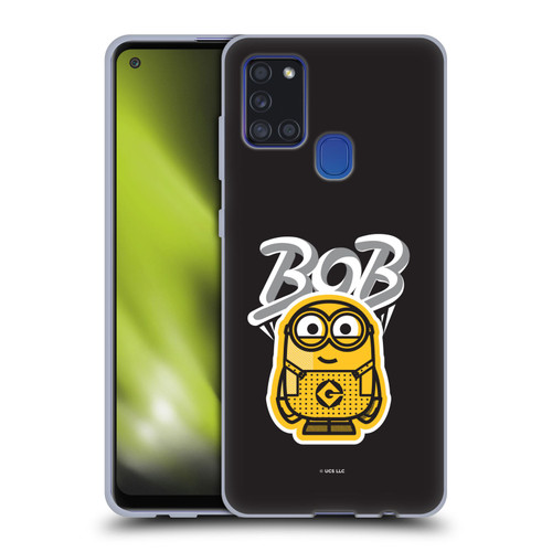 Minions Rise of Gru(2021) Iconic Mayhem Bob Soft Gel Case for Samsung Galaxy A21s (2020)