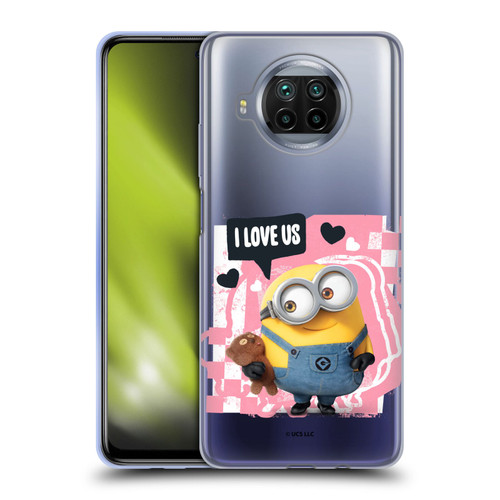 Minions Rise of Gru(2021) Valentines 2021 Bob Loves Bear Soft Gel Case for Xiaomi Mi 10T Lite 5G