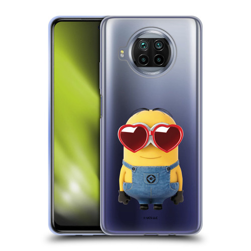 Minions Rise of Gru(2021) Valentines 2021 Heart Glasses Soft Gel Case for Xiaomi Mi 10T Lite 5G