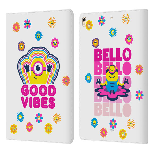 Minions Rise of Gru(2021) Day Tripper Good Vibes Leather Book Wallet Case Cover For Apple iPad Pro 10.5 (2017)