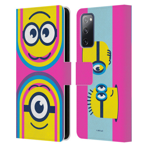 Minions Rise of Gru(2021) Day Tripper Face Leather Book Wallet Case Cover For Samsung Galaxy S20 FE / 5G