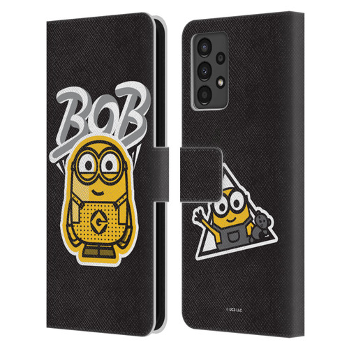 Minions Rise of Gru(2021) Iconic Mayhem Bob Leather Book Wallet Case Cover For Samsung Galaxy A13 (2022)