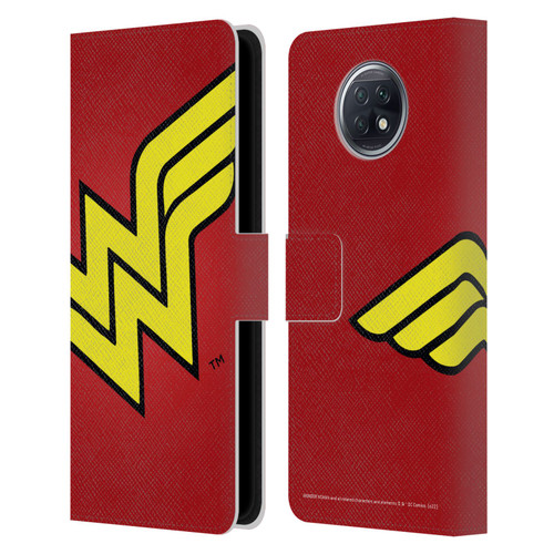 Wonder Woman DC Comics Logos Oversized Leather Book Wallet Case Cover For Xiaomi Redmi Note 9T 5G