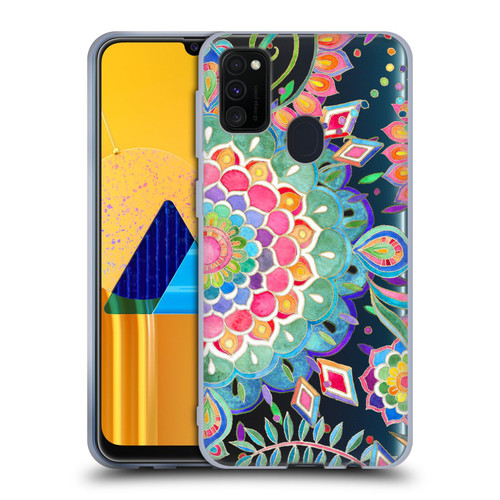 Micklyn Le Feuvre Mandala 5 Colour Celebration Soft Gel Case for Samsung Galaxy M30s (2019)/M21 (2020)