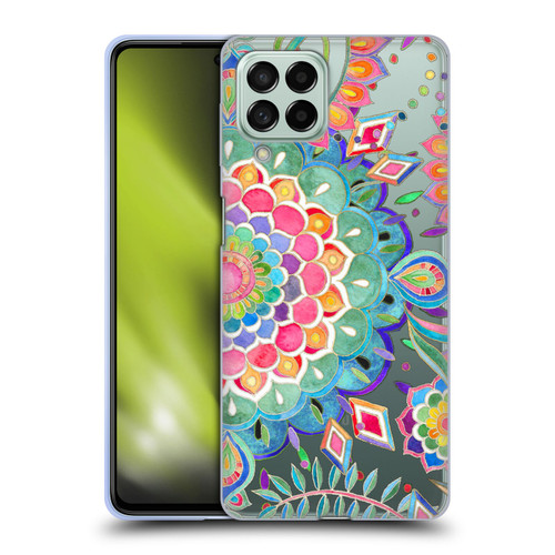 Micklyn Le Feuvre Mandala 5 Colour Celebration Soft Gel Case for Samsung Galaxy M53 (2022)
