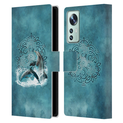 Brigid Ashwood Celtic Wisdom Dolphin Leather Book Wallet Case Cover For Xiaomi 12