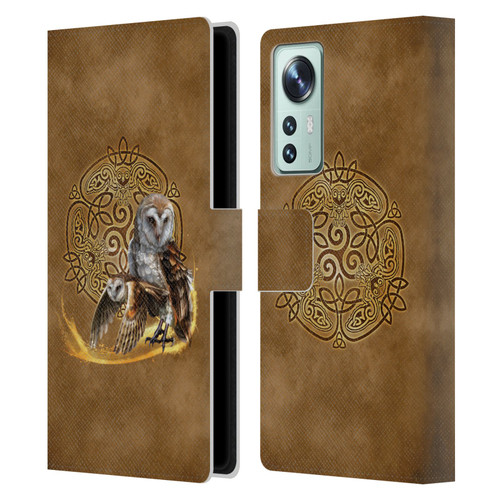 Brigid Ashwood Celtic Wisdom Owl Leather Book Wallet Case Cover For Xiaomi 12