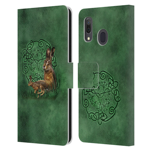 Brigid Ashwood Celtic Wisdom 2 Hare Leather Book Wallet Case Cover For Samsung Galaxy A33 5G (2022)