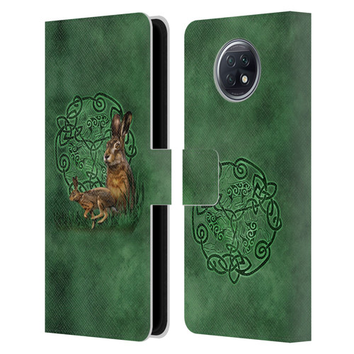 Brigid Ashwood Celtic Wisdom 2 Hare Leather Book Wallet Case Cover For Xiaomi Redmi Note 9T 5G