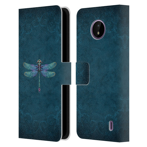 Brigid Ashwood Winged Things Dragonfly Leather Book Wallet Case Cover For Nokia C10 / C20