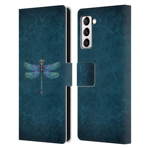 Brigid Ashwood Winged Things Dragonfly Leather Book Wallet Case Cover For Samsung Galaxy S21+ 5G