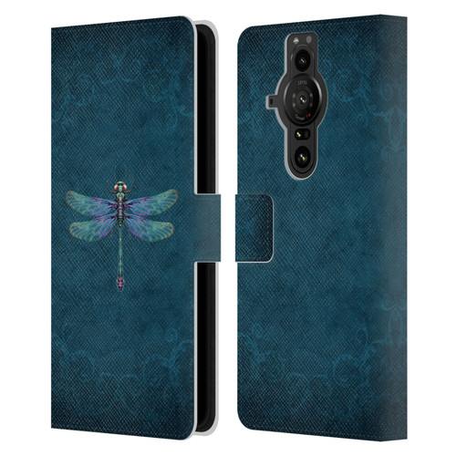 Brigid Ashwood Winged Things Dragonfly Leather Book Wallet Case Cover For Sony Xperia Pro-I