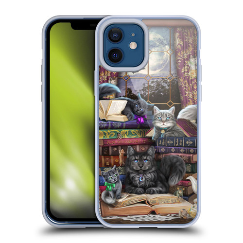 Brigid Ashwood Cats Storytime Cats And Books Soft Gel Case for Apple iPhone 12 / iPhone 12 Pro