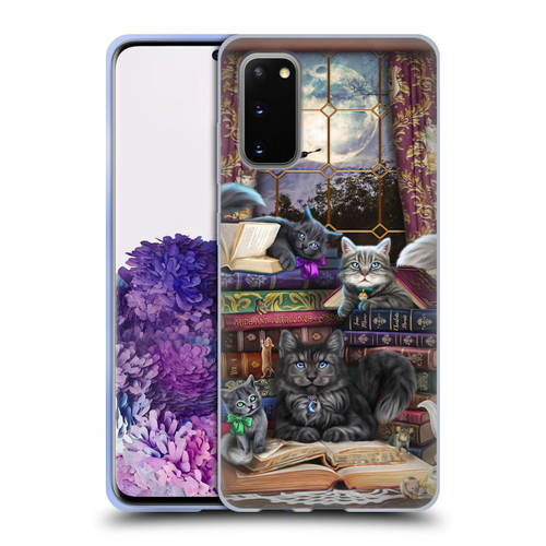 Brigid Ashwood Cats Storytime Cats And Books Soft Gel Case for Samsung Galaxy S20 / S20 5G