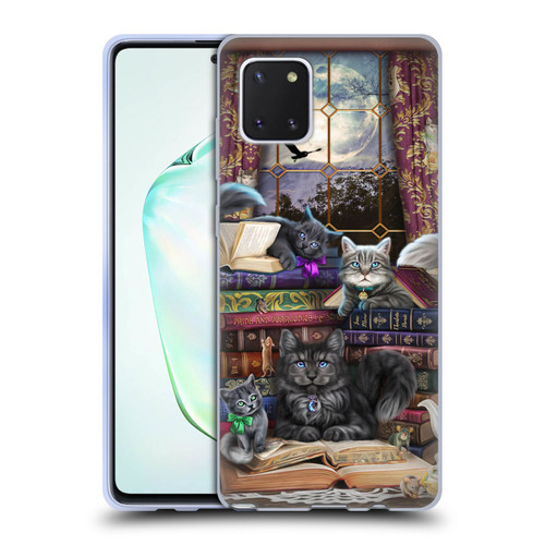 Brigid Ashwood Cats Storytime Cats And Books Soft Gel Case for Samsung Galaxy Note10 Lite