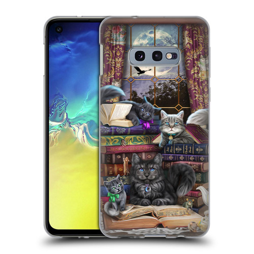 Brigid Ashwood Cats Storytime Cats And Books Soft Gel Case for Samsung Galaxy S10e