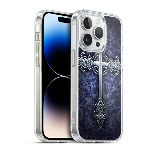 Brigid Ashwood Crosses Gothic Soft Gel Case for Apple iPhone 13 Pro & MagSafe