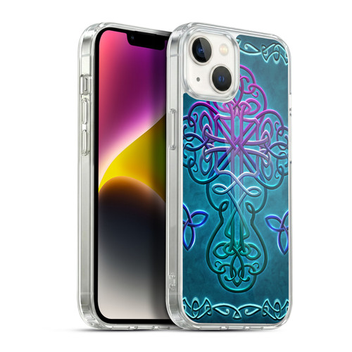 Brigid Ashwood Crosses Celtic Soft Gel Case for Apple iPhone 14 Plus & MagSafe