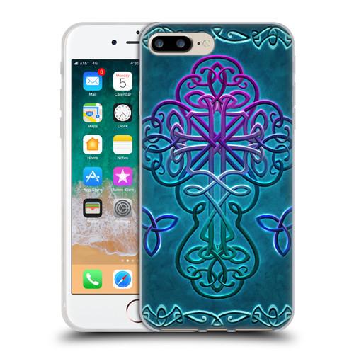 Brigid Ashwood Crosses Celtic Soft Gel Case for Apple iPhone 7 Plus / iPhone 8 Plus