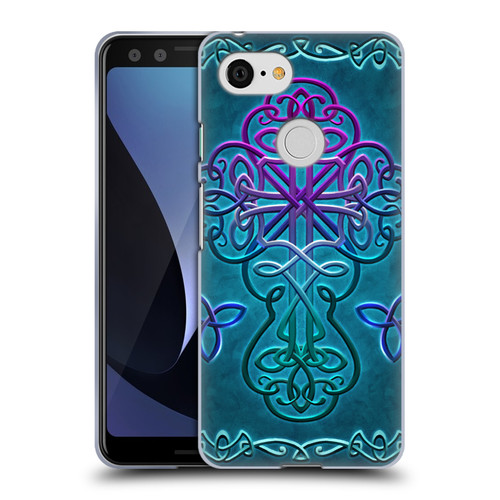 Brigid Ashwood Crosses Celtic Soft Gel Case for Google Pixel 3