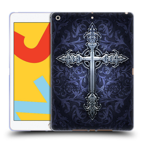 Brigid Ashwood Crosses Gothic Soft Gel Case for Apple iPad 10.2 2019/2020/2021