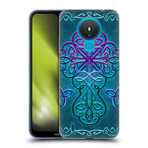 Brigid Ashwood Crosses Celtic Soft Gel Case for Nokia 1.4