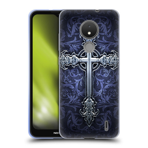 Brigid Ashwood Crosses Gothic Soft Gel Case for Nokia C21