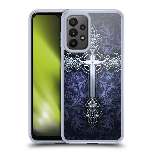 Brigid Ashwood Crosses Gothic Soft Gel Case for Samsung Galaxy A23 / 5G (2022)