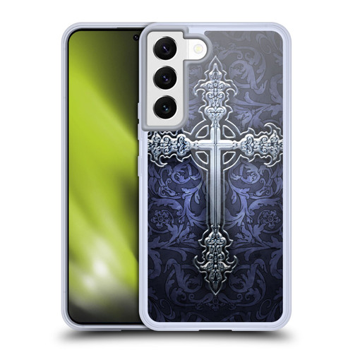 Brigid Ashwood Crosses Gothic Soft Gel Case for Samsung Galaxy S22 5G