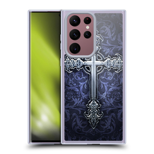 Brigid Ashwood Crosses Gothic Soft Gel Case for Samsung Galaxy S22 Ultra 5G