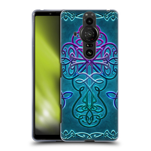 Brigid Ashwood Crosses Celtic Soft Gel Case for Sony Xperia Pro-I
