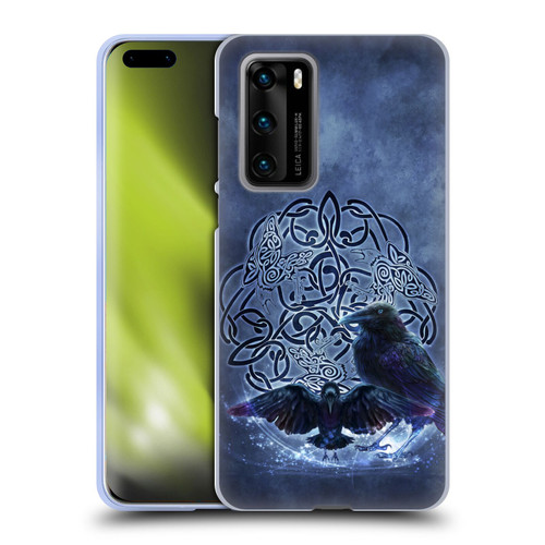 Brigid Ashwood Celtic Wisdom Raven Soft Gel Case for Huawei P40 5G